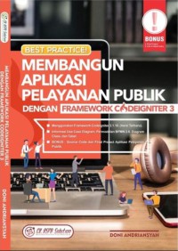 Image of Membangun aplikasi pelaynaan publik dengan freamework codeigniter 3