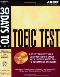 Image of 30 days to the toeic test