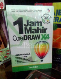 Image of 1 jam mahir corelDRAW X4