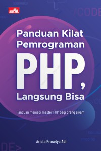 Image of Panduan kilat pemograman php langsung bisa