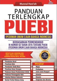 Image of Panduan terlengkap PUEBI (pedoman umum ejaan bahasa Indonesia)
