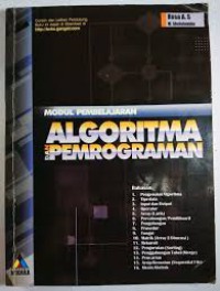 Image of Modul pembelajaran algoritma dan pemrograman