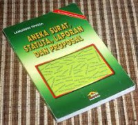 Image of Aneka surat, statuta, laporan dan proposal
