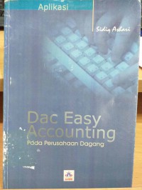 Image of Aplikasi dac easy accounting pada perusahaan dagang