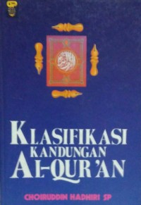 Image of Klasifikasi kandungan al-qur'an
