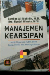 Image of Manajemen kearsipan