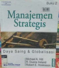 Image of Manajemen Strategis; daya saing & globalisasi
