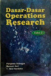 Image of Dasar-dasar operations research