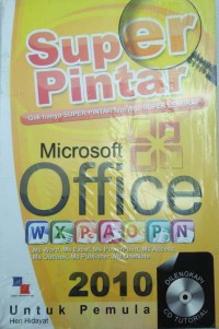 Image of Super pintar microsoft office 2010