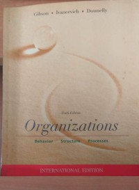 Image of Organizations behavior structure processes
