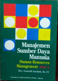 Image of Manajemen sumber daya manusia; human resources manajement jilid 1