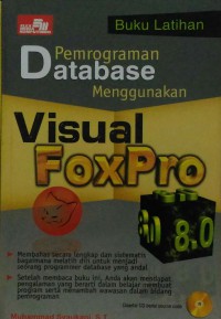 Image of Buku latihan pemrograman database menggunakan visual foxpro 8.0