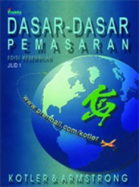 Image of Dasar-dasar pemasaran jilid 1