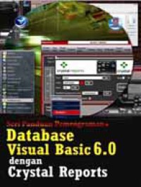 Image of Seri panduan pemrograman database visual basic 6.0 dengan crystal report