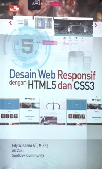 Image of Desain web responsif dengan HTML5 dan CSS3
