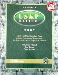Image of USKP review volume 4 ujian sertifikasi konsultan pajak