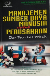 Image of Manajemen sumber daya manusia untuk perusahaan