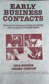 Image of Early business contacts