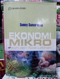 Image of Ekonomi mikro: teori dan soal latihan