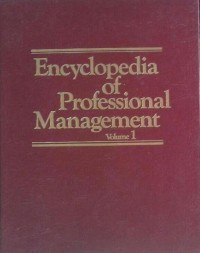 Image of Encyclopedia of professional management second edition volume 1