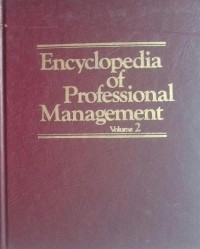 Image of Encyclopedia of professional management second edition volume 2