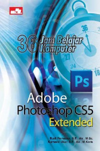 Image of 36 jam belajar komputer adobe photoshop CS5 extended