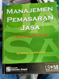 Image of Manajemen pemasaran jasa: teori dan praktik