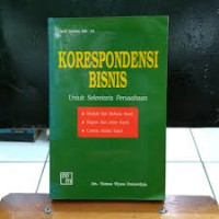 Image of Korespondensi Bisnis: Untuk Sekretaris Perusahaan