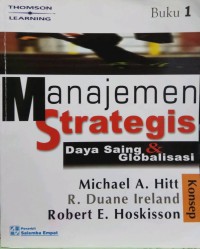 Image of Manajemen Strategis: daya saing & globalisasi; konsep