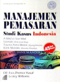 Image of Manajemen pemasaran studi kasus indonesia