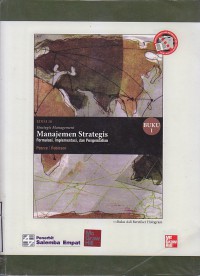 Image of Manajemen strategis formulasi,Impllementasi,dan pengendalian buku 1 edisi 10