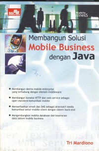 Image of Membangun solusi mobile business dengan java