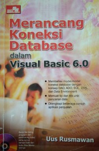 Image of Merancang koneksi database dalam visual basic 6.0