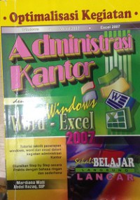 Image of Optimalisasi kegiatan Administrasi Kantor