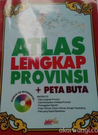 Image of Atlas lengkap provinsi + peta buta