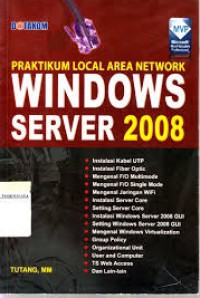 Image of Praktikum local area network microsoft windows server 2008