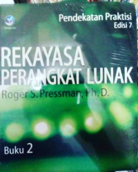 Image of Rekayasa Perangkat Lunak : Pendekatan Praktisi (Buku 2)