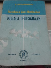 Image of Membaca dan membahas neraca perusahaan