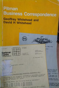 Image of Pitman business correspondence