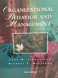 Image of Organization behavior and management