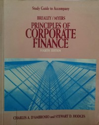 Image of Study guide to acompany brealey and myers : Principles of corporate finance