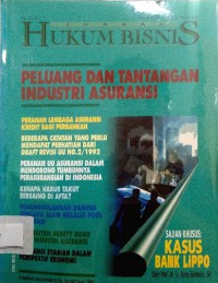 Image of Jurnal hukum bisnis volume 22 No. 2