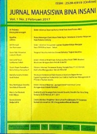 Image of Jurnal mahasiswa bina insani volume 1 nomor 2