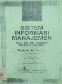 Image of Sistem informasi manajemen studi sistem informasi berbasis komputer