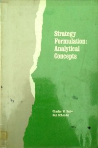 Image of strategy formulation analytical concepts