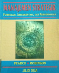Image of Manajemen strategis : formulasi,Implementasi,dan pengendalian jilid 2