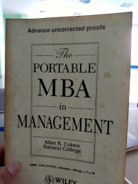 Image of The Portable MBA in Management