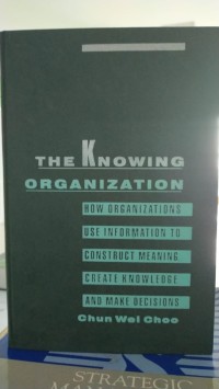 Image of The knowing organization