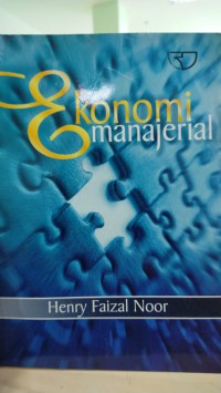 Image of Ekonomi manajerial