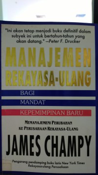Image of Reengineering Management